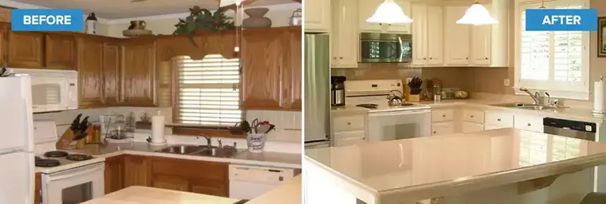 A Before and After Picture After We Buy Your House